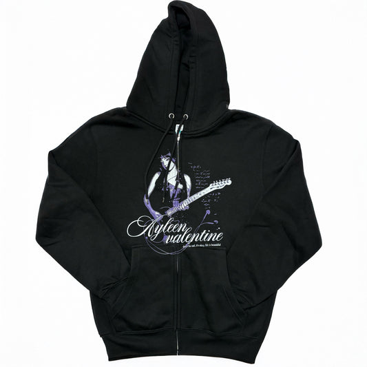 'don't be sad' zip up